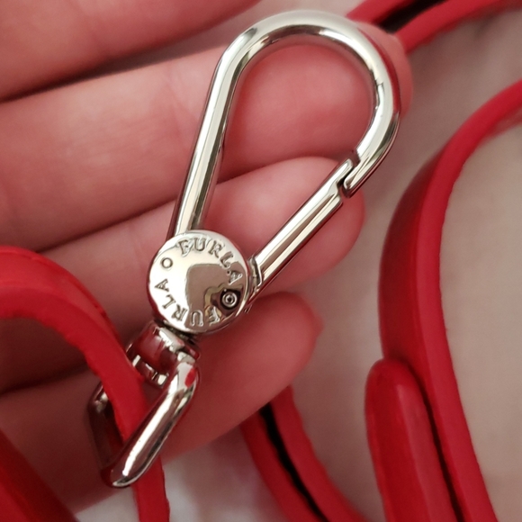 Furla Red Genuine Leather Bag - Picture 6 of 13